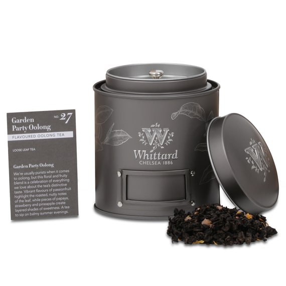 Garden Party Oolong Loose Leaf Tea 100g Tin Whittard- Best By:  8 2020 Cheap