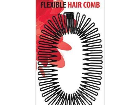 Annie Flexible Hair Comb Black Discount