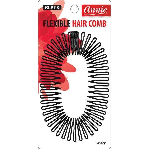 Annie Flexible Hair Comb Black Discount