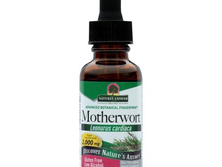 Nature s Answer - Motherwort Herb - 1 Fl Oz Fashion