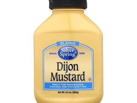 Silver Spring Mustard - Dijon - Squeeze - Case Of 9 - 9.5 Oz Hot on Sale