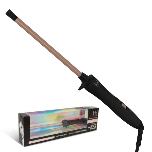 Hot & Hotter Ceramic Hot Rod Styler Wand 1 4 inch Online Sale