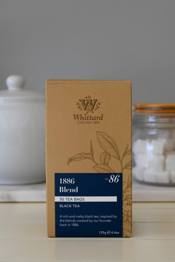 1886 Blend Round Teabags (50) Whittard - Best By: 5 2020 on Sale