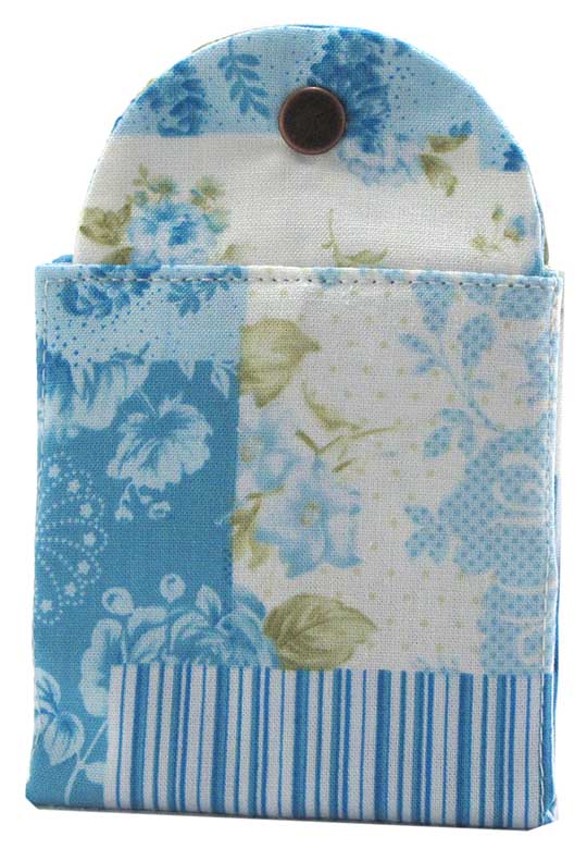 Patchwork Rose Blue Tea Wallet Thistledown Online Sale