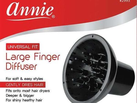 Annie Large Finger Diffuser Black Supply