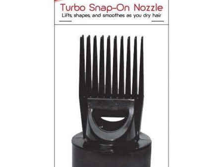 Annie Turbo Snap-On Hair Dryer Pik Black Online Hot Sale