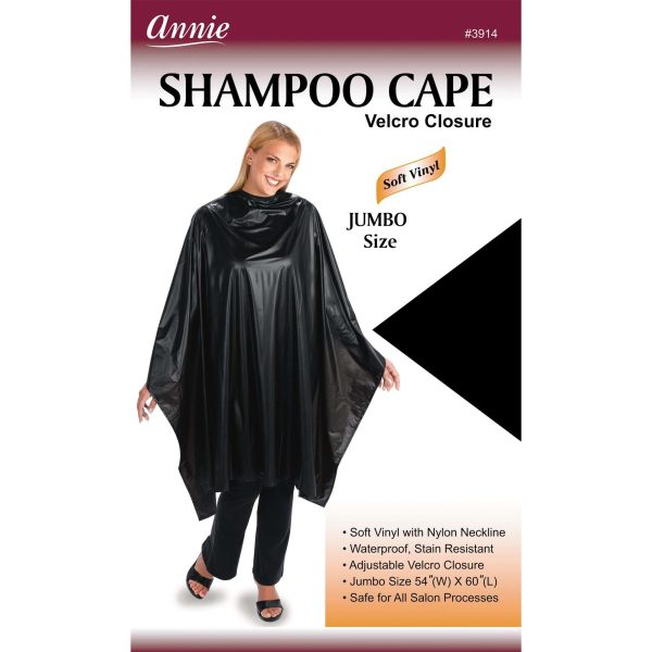 Annie Shampoo Jumbo Size 54  x 60  Cape Black Online