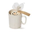 Cable Knit Mug with Snowman Marshmallow Toppers Hot on Sale