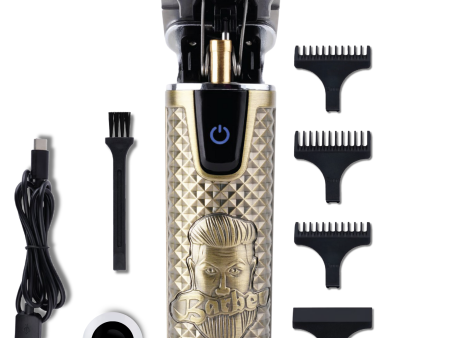 PrimeX Cordless Lithium Outlining Barber Trimmer Brass Cheap