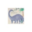 Meri Meri Dinosaur Kingdom Small Napkins (Set of 16) Cheap