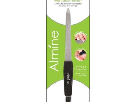 Almine Sapphire File with Cuticle Trimmer Online