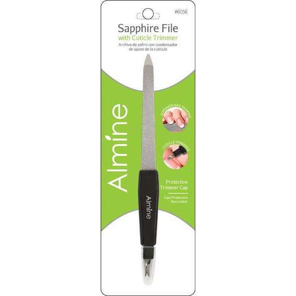 Almine Sapphire File with Cuticle Trimmer Online