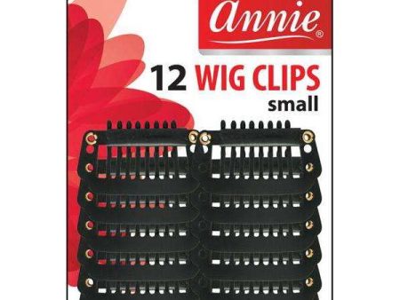 Annie Wig Clips Small 12Ct Black Online now