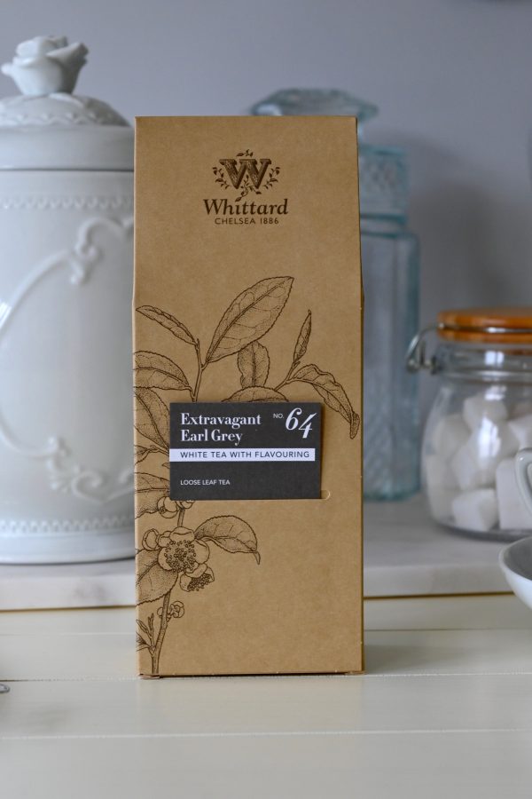 Extravagant Earl Grey Loose Leaf White Tea with Flavoring 75g Whittard - Best By: 12 2020 on Sale