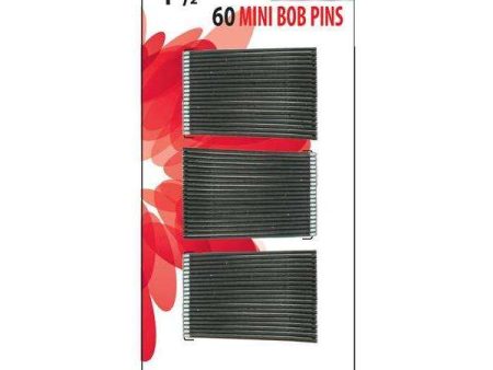 Annie Mini Bob Pins 1 1 2  60Ct Black Supply