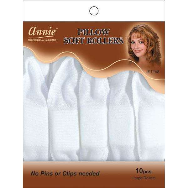 Annie Pillow Soft Rollers 10Ct White Supply