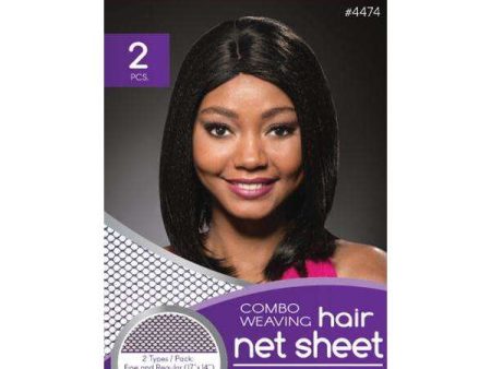 Ms. Remi Combo Weaving Hair Net Sheet 2Pc Hot on Sale