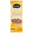 Darrell Lea - Bar Milk Chocolate Peanut Brittle - Case Of 15 - 5.6 Ounces For Sale