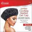 Annie Jumbo Cordless Heated Gel Cap Black Fashion