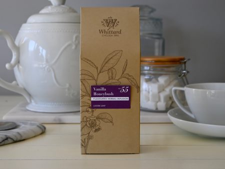 Vanilla Honeybush Herbal Infused Loose Leaf Tea 100g Whittard - Best By: 5 2020 For Sale