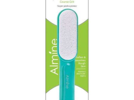 Almine Super Pumice with Handle Coarse Grit Asst Color Fashion