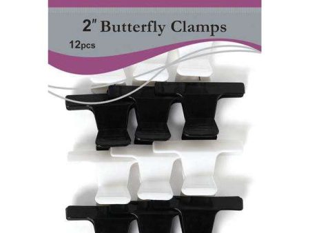 Annie Butterfly Clamps 2 Inch (12) Online Hot Sale