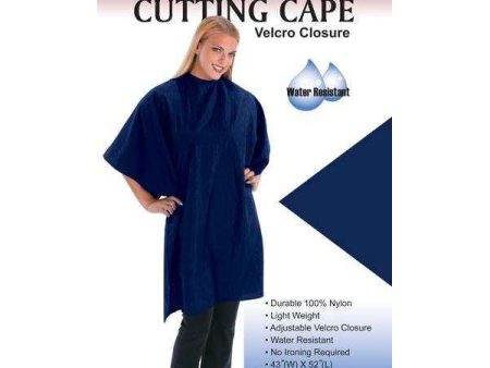 Annie Cutting Cape Velcro Closure Blue Sale