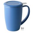 Curve Tall Tea Mug with Infuser and Lid 15 oz (multiple colors) Online Hot Sale