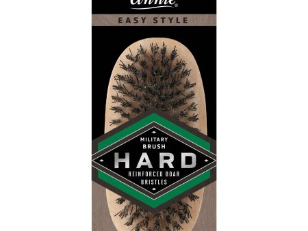 Annie Easy Style Hard Reinforced Boar Bristle Military Brush For Cheap