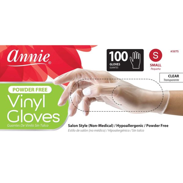 Annie Vinyl Gloves Powder Free 100ct on Sale