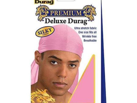 Mr. Durag Silky Deluxe Durag Pink Fashion