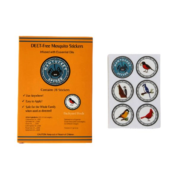 Backyard Birds Essential Oil-Infused Mosquito Repellent Stickers Sale