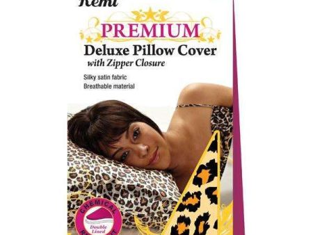 Ms. Remi Deluxe Pillow Cover with Zipper Leopard Hot on Sale