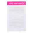 Wildly Overcommitted Notepad Sale