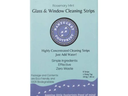 Concentrated Glass and Window Cleaning Strips (Pack of 8) For Sale