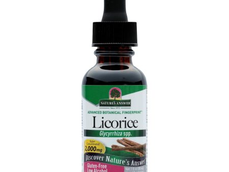 Nature s Answer - Licorice Root - 1 Oz Online Sale