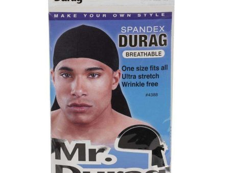 Mr. Durag Spandex Durag Black Online Sale