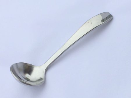 Sugar Ladle Plain Stainless Steel, 4.5 inches long Online now