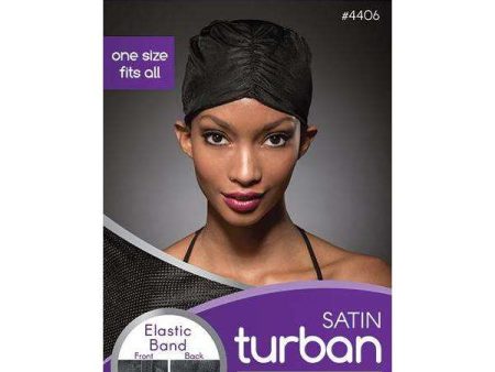 Ms. Remi Satin Turban Asst Color Cheap