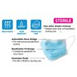 Annie Sterile Face Mask One Size 10ct Light Blue Online now