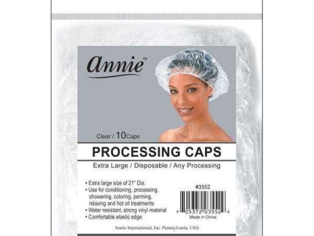 Annie Processing Caps  XL 10Pc Clear Online Sale