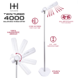 Hot & Hotter Twin Turbo 4000 Adjustable Handsfree Stand Dryer Discount