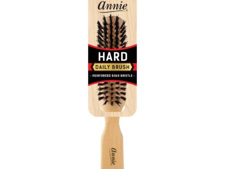 Annie Hard Wooden Brush Boar Bristle 5 Row Supply