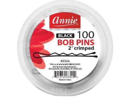 Annie Bob Pins 2  100Ct Black Online now