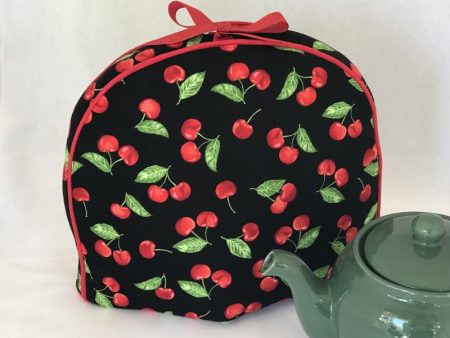 Red Cherries 6 Cup Dome Cozy by Cricklewood Cottage Cheap