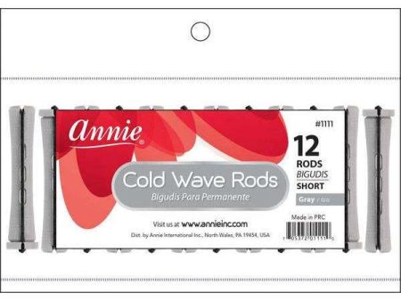 Annie Cold Wave Rods Short 12Ct Gray Supply