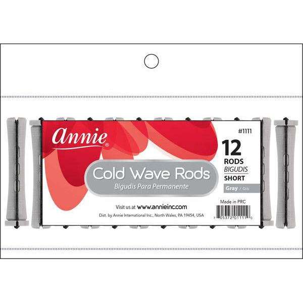 Annie Cold Wave Rods Short 12Ct Gray Supply