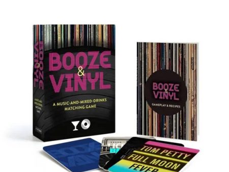 Booze and Vinyl: A Music and Mixed Drinks Matching Game For Cheap