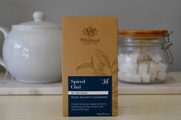 Spiced Chai Black Tea- 50 Teabags 125g Whittard- Best By: 3 2020 Hot on Sale