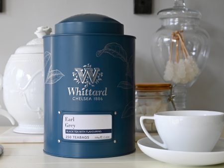 Large Whittard Tea Tin- Earl Grey Discount